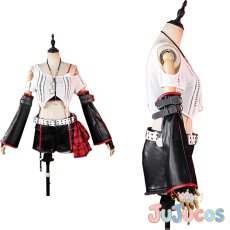 画像1: 西木野真姫　ロック編　コスプレ衣装　ラブライブ! School idol project　コスチューム　JUJUcosplay (1)