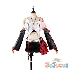 画像2: 西木野真姫　ロック編　コスプレ衣装　ラブライブ! School idol project　コスチューム　JUJUcosplay (2)