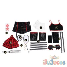画像6: 西木野真姫　ロック編　コスプレ衣装　ラブライブ! School idol project　コスチューム　JUJUcosplay (6)
