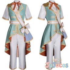 画像1: 鏡音リン　ゴールドシープ・ソルジャー　よしよしノーサンキュー！　コスプレ衣装　プロジェクトセカイ カラフルステージ！ feat. 初音ミク　コスチューム　JUJUcosplay (1)