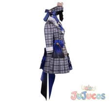 画像3: VTuber　星街すいせい　通常衣装　コスプレ衣装　バーチャルYouTuber　コスチューム　JUJUcosplay (3)