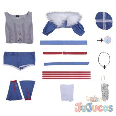 画像5: 綾波レイ　ロックバンド　コスプレ衣装　新世紀エヴァンゲリオン　コスチューム　JUJUcosplay (5)