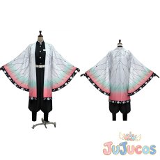 画像1: 胡蝶しのぶ　コスプレ衣装　鬼滅の刃　コスチューム　JUJUcosplay (1)