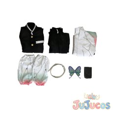 画像5: 胡蝶しのぶ　コスプレ衣装　鬼滅の刃　コスチューム　JUJUcosplay (5)