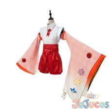 画像3: 歌留多　コスプレ衣装　本格幻想RPG 陰陽師　コスチューム　JUJUcosplay (3)