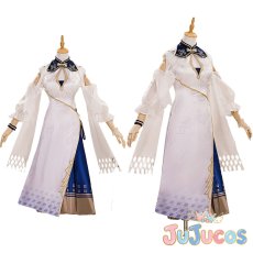 画像1: 寒芒クルース　長廊遊　コスプレ衣装　アークナイツ　コスチューム　JUJUcosplay (1)