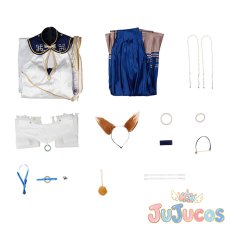 画像5: 寒芒クルース　長廊遊　コスプレ衣装　アークナイツ　コスチューム　JUJUcosplay (5)