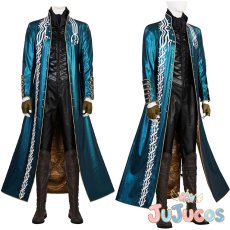 画像1: バージル　コスプレ衣装　Devil May Cry 3　コスチューム　JUJUcosplay (1)