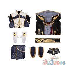 画像6: 枢木スザク　ナイト オブ ゼロ　コスプレ衣装　コードギアス 反逆のルルーシュ　コスチューム　JUJUcosplay (6)