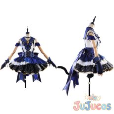 画像1: PE＋(パラレルエネルギープラス)　園田海未　高坂穂乃果　南ことり　西木野真姫　星空凛　小泉花陽　絢瀬絵里　矢澤にこ　東條希　コスプレ衣装　ラブライブ! School idol project　コスチューム　JUJUcosplay (1)