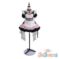 画像2: Vtuber　博衣こより　メイド衣装　コスプレ衣装　バーチャルYouTuber　コスチューム　JUJUcosplay (2)