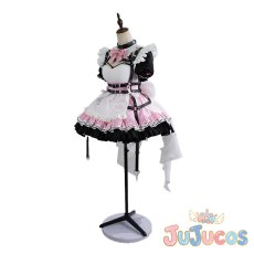 画像3: Vtuber　博衣こより　メイド衣装　コスプレ衣装　バーチャルYouTuber　コスチューム　JUJUcosplay (3)