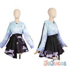 画像1: 朝比奈まふゆ　Lost kitten　絶たれていく道　コスプレ衣装　プロジェクトセカイ カラフルステージ！ feat. 初音ミク　コスチューム　JUJUcosplay (1)