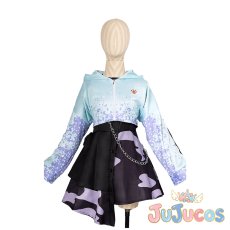 画像2: 朝比奈まふゆ　Lost kitten　絶たれていく道　コスプレ衣装　プロジェクトセカイ カラフルステージ！ feat. 初音ミク　コスチューム　JUJUcosplay (2)