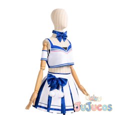 画像4: ポリ　チアーアップ・ポリス　コスプレ衣装　勝利の女神：NIKKE　コスチューム　JUJUcosplay (4)