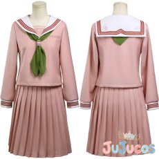 画像1: 深水雛子　ピンクラビット　コスプレ衣装　サイレントヒルf　コスチューム　JUJUcosplay (1)