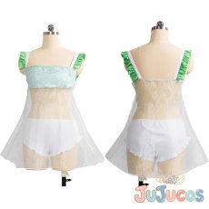 画像1: ネオン　水着　コスプレ衣装　勝利の女神：NIKKE　コスチューム　JUJUcosplay (1)