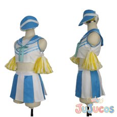 画像3: 伊落マリー　チアガール　コスプレ衣装　ブルーアーカイブ　コスチューム　JUJUcosplay (3)