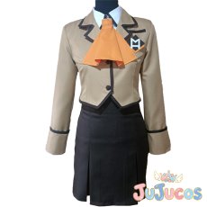 画像1: 潮留美海　久沼さゆ　美濱中制服　コスプレ衣装　凪のあすから　コスチューム　JUJUcosplay (1)