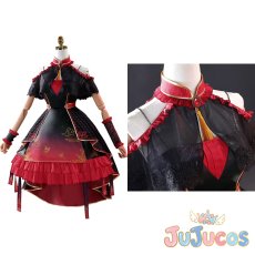 画像1: 小豆沢こはね　酔いどれ知らず　コスプレ衣装　プロジェクトセカイ カラフルステージ！ feat. 初音ミク　コスチューム　JUJUcosplay (1)