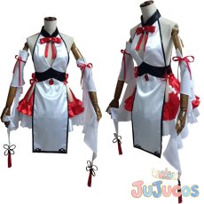 画像1: 雪風　冬のユキカゼ　コスプレ衣装　アズールレーン　コスチューム　JUJUcosplay (1)
