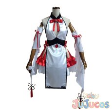 画像2: 雪風　冬のユキカゼ　コスプレ衣装　アズールレーン　コスチューム　JUJUcosplay (2)
