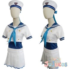 画像1: ネオン　コスプレ衣装　勝利の女神：NIKKE　コスチューム　JUJUcosplay (1)