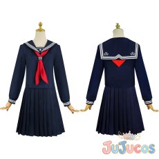 画像1: 深水雛子　コスプレ衣装　サイレントヒルf　コスチューム　JUJUcosplay (1)