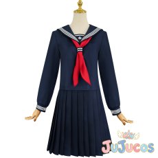 画像2: 深水雛子　コスプレ衣装　サイレントヒルf　コスチューム　JUJUcosplay (2)