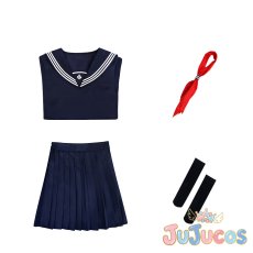 画像5: 深水雛子　コスプレ衣装　サイレントヒルf　コスチューム　JUJUcosplay (5)