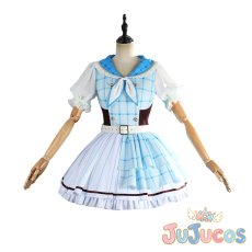 画像2: Aqours　15th Anniversary　渡辺曜　高海千歌　国木田花丸　黒澤ダイヤ　黒澤ルビィ　津島善子　松浦果南　小原鞠莉　桜内梨子　コスプレ衣装　ラブライブ！サンシャイン!!　コスチューム　JUJUcosplay (2)