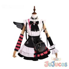 画像2: VTuber　兎田ぺこら　ゴシック天使　コスプレ衣装　バーチャルYouTuber　コスチューム　JUJUcosplay (2)