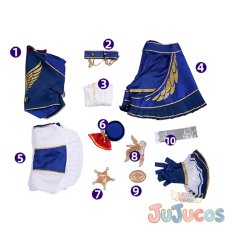 画像5: 真中らぁら　プリパラポリス　コスプレ衣装　プリパラ　コスチューム　JUJUcosplay (5)