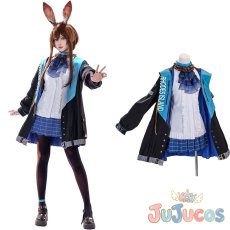 画像1: アーミヤ　コスプレ衣装　アークナイツ　コスチューム　JUJUcosplay (1)