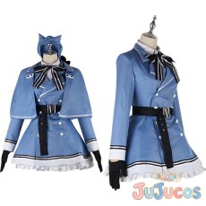 画像1: 桐谷遥　コスプレ衣装　プロジェクトセカイ カラフルステージ！ feat. 初音ミク　コスチューム　JUJUcosplay (1)