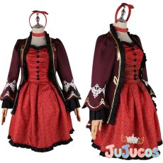 画像1: 周防桃子　ラスト・アクトレス　コスプレ衣装　アイドルマスター ミリオンライブ！　コスチューム　JUJUcosplay (1)