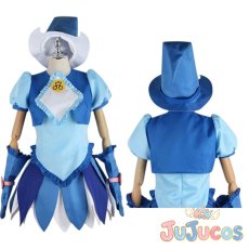 画像1: 妹尾あいこ　魔女見習い服　コスプレ衣装　も〜っと！おジャ魔女どれみ　コスチューム　JUJUcosplay (1)