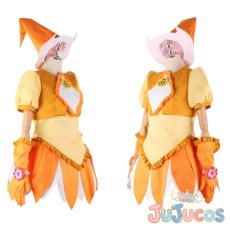 画像3: 藤原はづき　魔女見習い服　コスプレ衣装　も〜っと！おジャ魔女どれみ　コスチューム　JUJUcosplay (3)