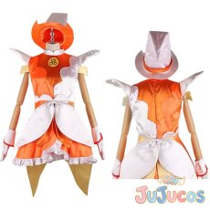 画像1: 藤原はづき　コスプレ衣装　も〜っと！おジャ魔女どれみ　コスチューム　JUJUcosplay (1)