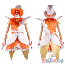 画像2: 藤原はづき　コスプレ衣装　も〜っと！おジャ魔女どれみ　コスチューム　JUJUcosplay (2)