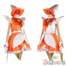 画像3: 藤原はづき　コスプレ衣装　も〜っと！おジャ魔女どれみ　コスチューム　JUJUcosplay (3)