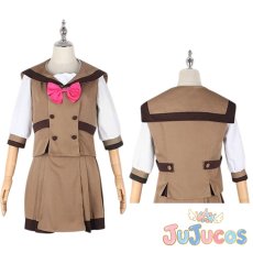 画像1: 犬飼いろは　制服　コスプレ衣装　わんだふるぷりきゅあ　コスチューム　JUJUcosplay (1)