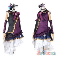 画像3: 湊友希那　BLACK SHOUT　コスプレ衣装　BanG Dream!（バンドリ！）　コスチューム　JUJUcosplay (3)