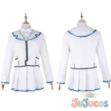 画像4: 白河ユイナ　コスプレ衣装　ヘブンバーンズレッド　コスチューム　JUJUcosplay (4)