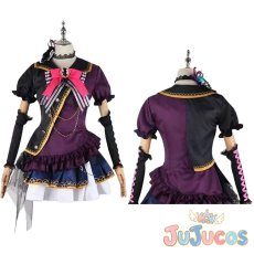 画像1: 宇田川あこ　BLACK SHOUT　コスプレ衣装　BanG Dream!（バンドリ！）　コスチューム　JUJUcosplay (1)