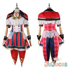 画像2: 松原花音　スマイルシーカー！/2周年　コスプレ衣装　BanG Dream!（バンドリ！）　コスチューム　JUJUcosplay (2)