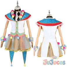 画像1: 弦巻こころ　無敵のヒーロー　コスプレ衣装　BanG Dream!（バンドリ！）　コスチューム　JUJUcosplay (1)