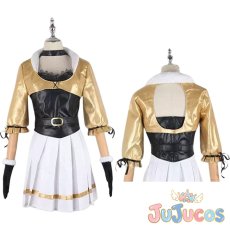 画像1: 四条貴音　オーバーマスター　コスプレ衣装　アイドルマスター ミリオンライブ！　コスチューム　JUJUcosplay (1)