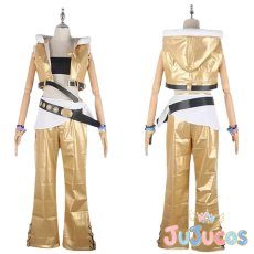 画像2: 我那覇響　オーバーマスター　コスプレ衣装　アイドルマスター ミリオンライブ！　コスチューム　JUJUcosplay (2)