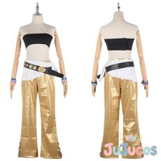 画像4: 我那覇響　オーバーマスター　コスプレ衣装　アイドルマスター ミリオンライブ！　コスチューム　JUJUcosplay (4)